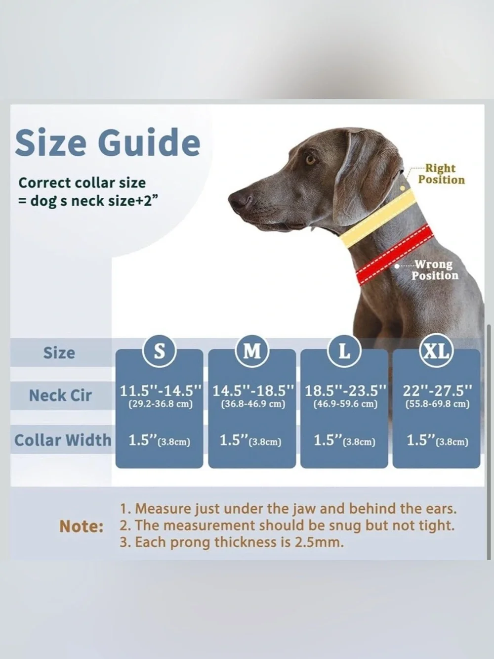 Reflective Dog Collar with Air Tag Holder. Neoprene Padded Lining, Quick Release
